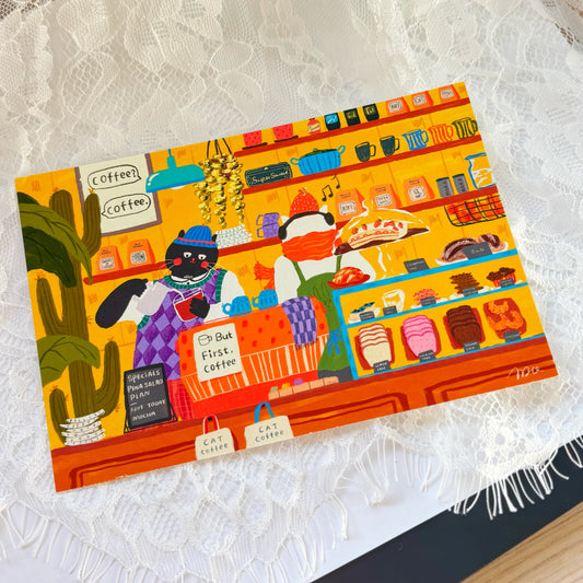 Print Cat Café – January Mail Club