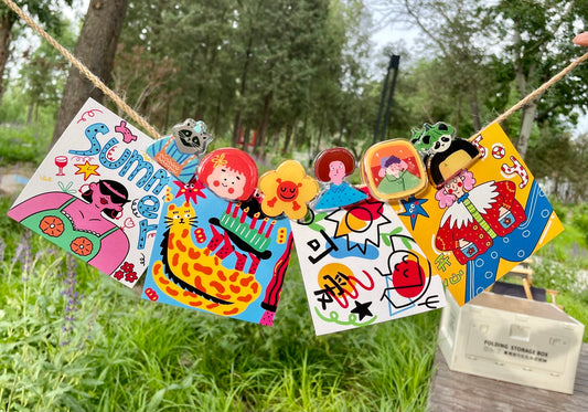 Little Moments Mini Postcard Set 10*10cm 8pcs