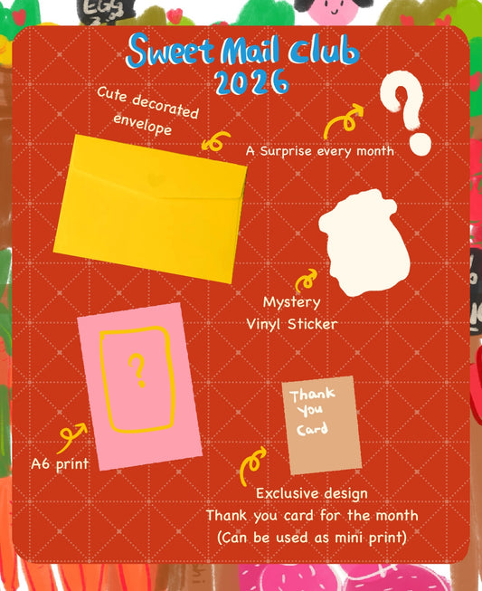 SWEET Monthly Mail Club (June opens)