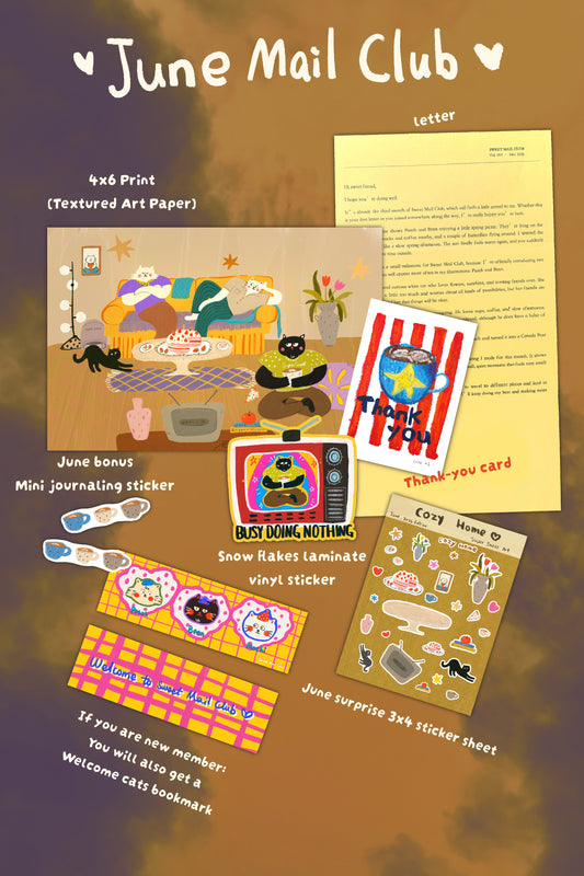 SWEET Monthly Mail Club (June opens)