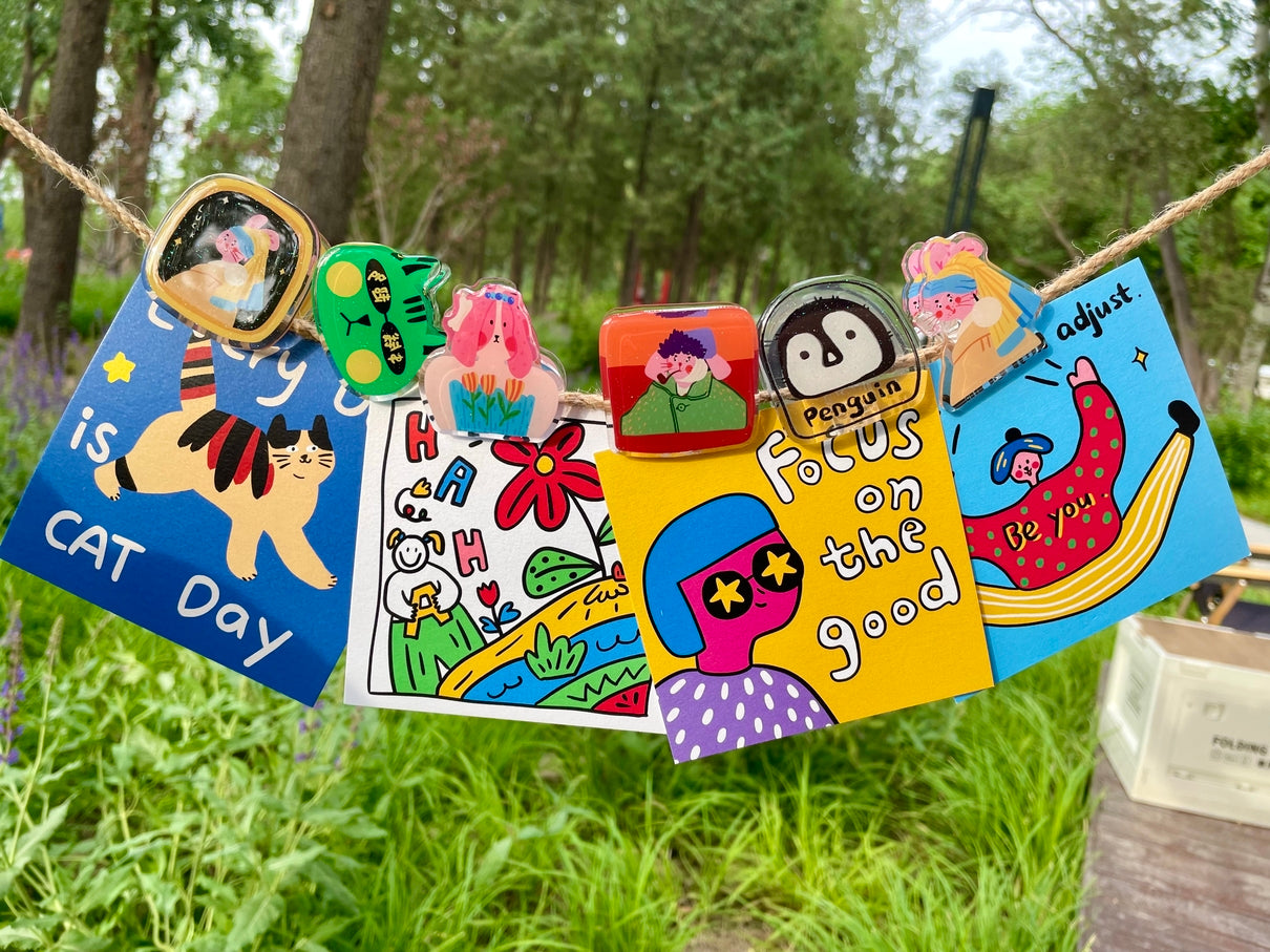 Little Moments Mini Postcard Set 10*10cm 8pcs