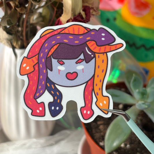 Medusa sticker