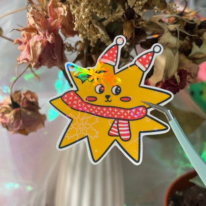 Christmas Star sticker