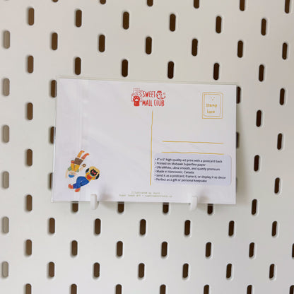 Cat Picnic Print - March Mail Club