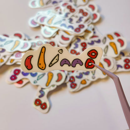 Rock Climbing Sticker - CLIMB