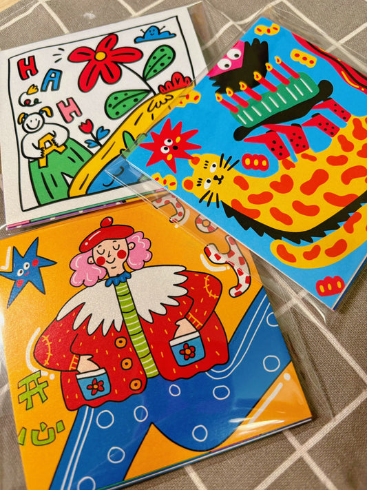 Little Moments Mini Postcard Set 10*10cm 8pcs