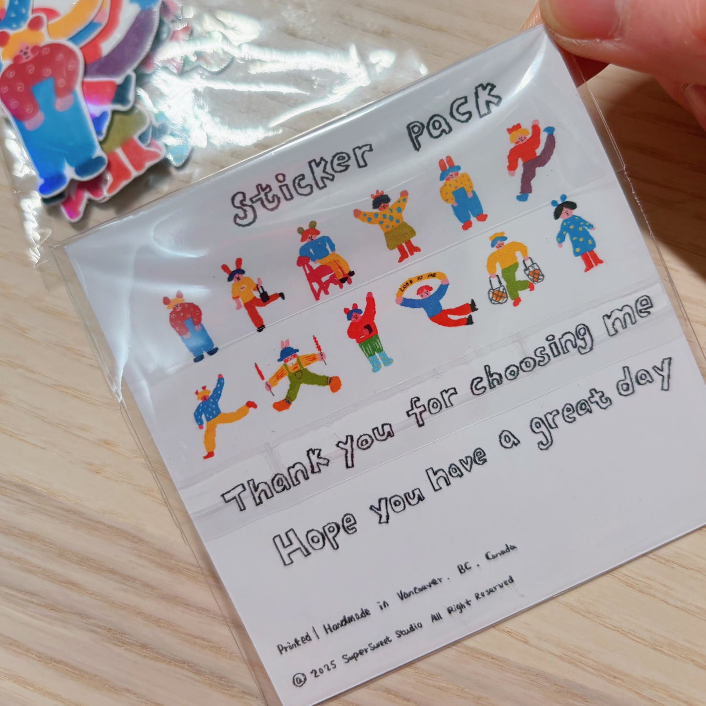 Blushy Friends - Sticker pack