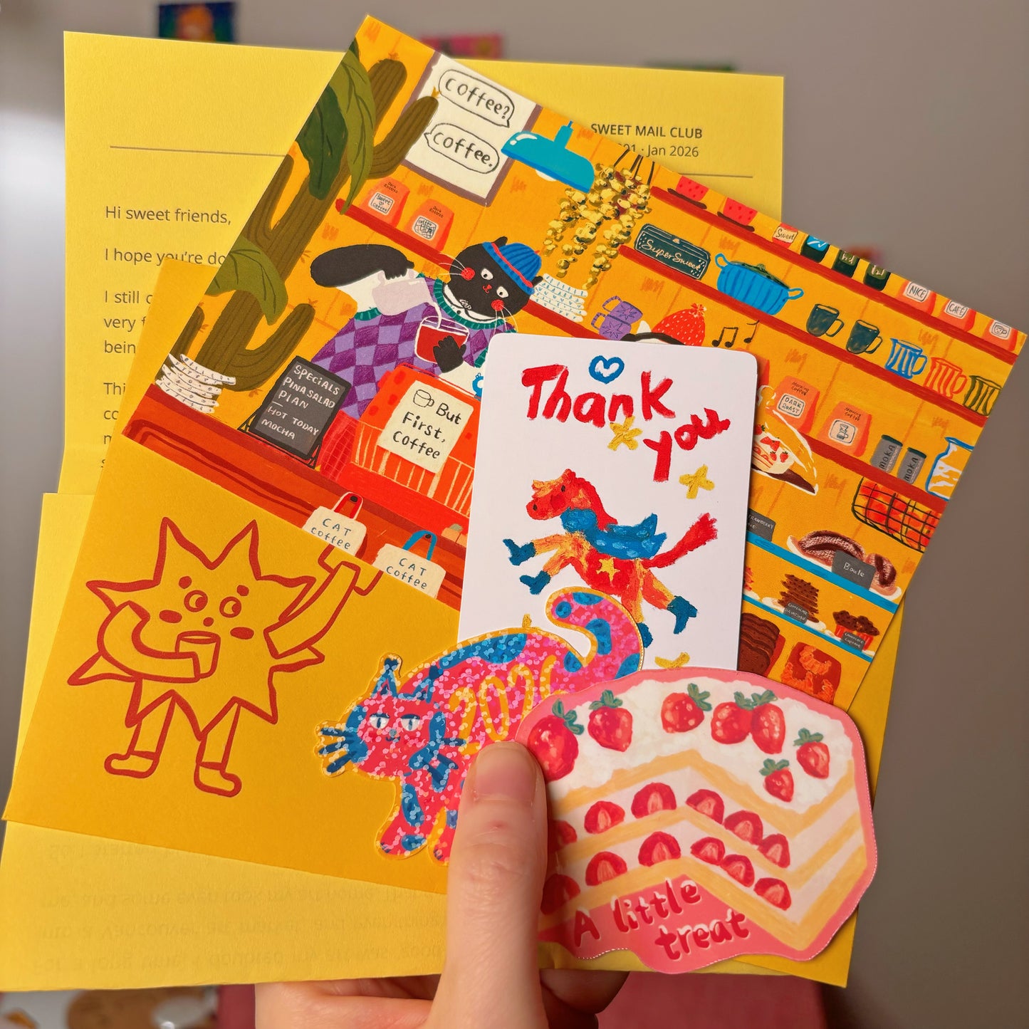 SWEET Monthly Mail Club (Feb opens)