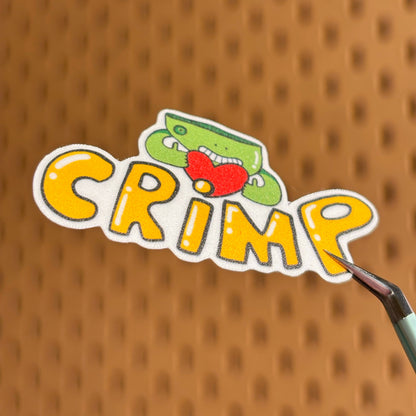 Crimp - Rock Climbing Sticker