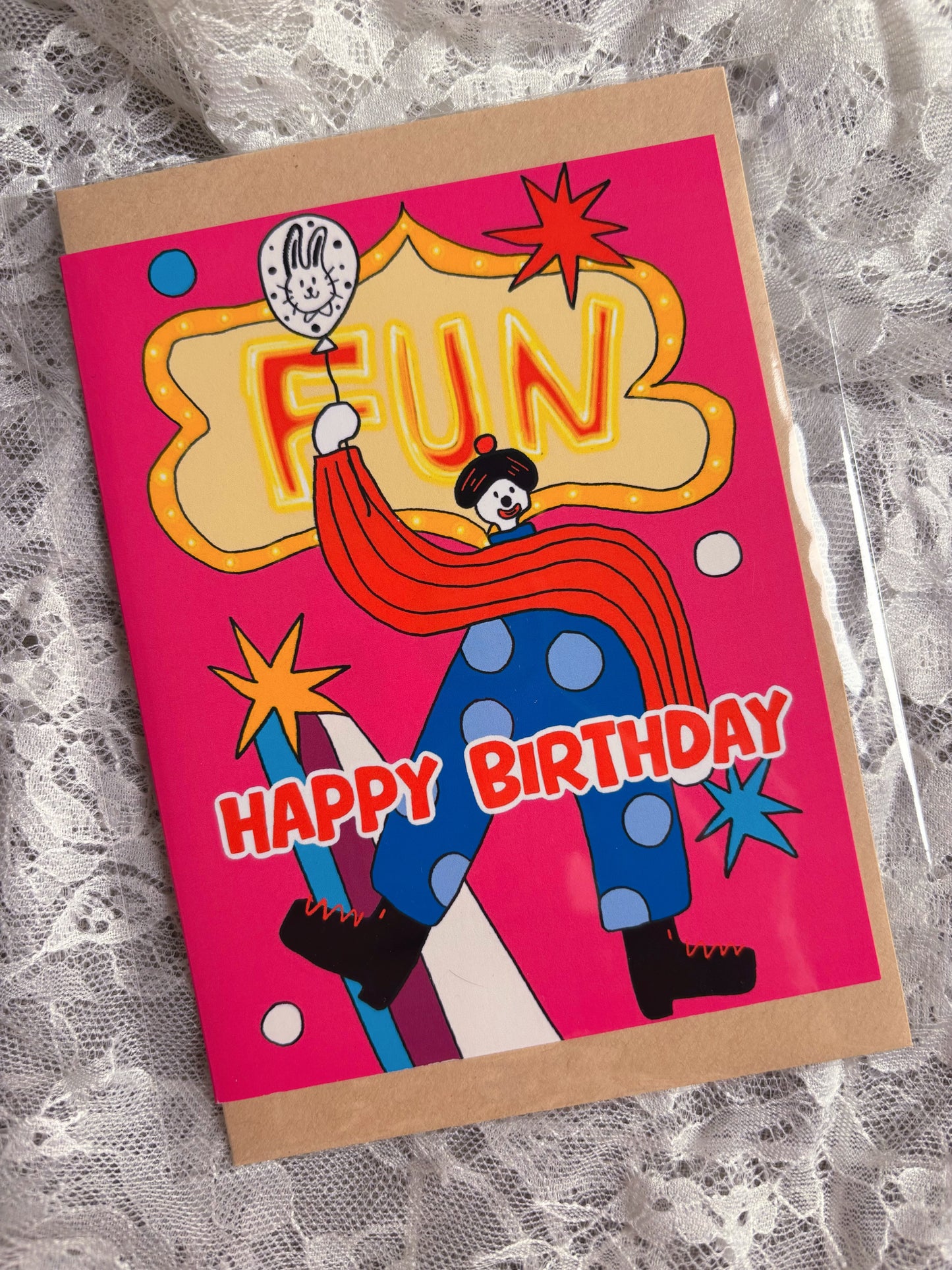 Greeting Card - Happy Birthday Joker With FUN