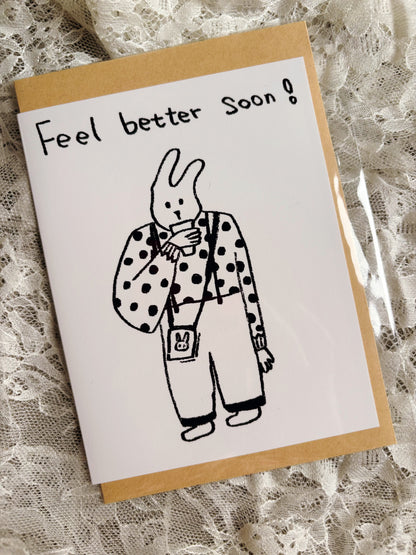 Greeting Card - Feel better soon