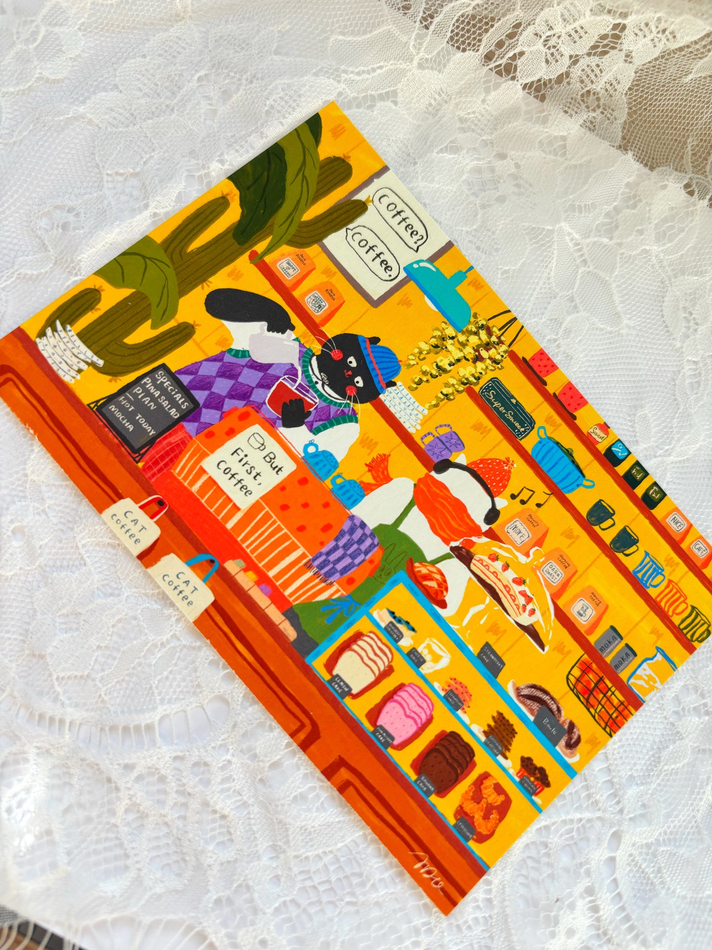 Print Cat Café – January Mail Club