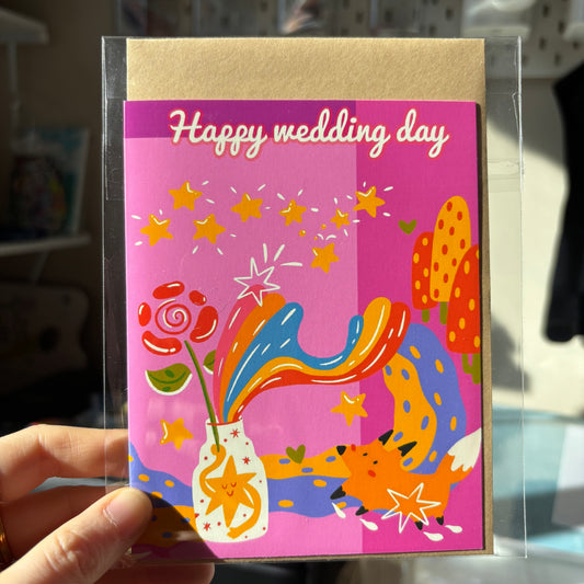 Greeting Card - Happy Wedding Day