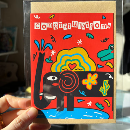 Greeting Card - Congratulation  card