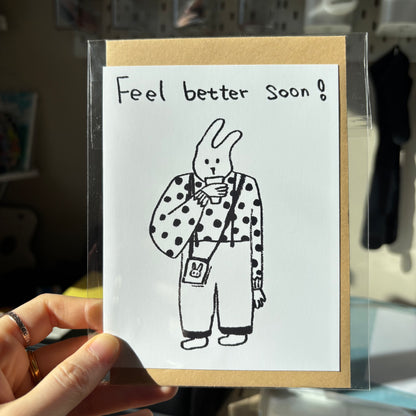 Greeting Card - Feel better soon