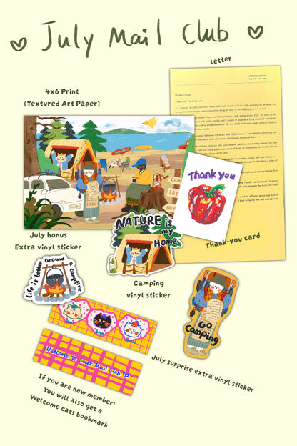 SWEET Monthly Mail Club (Sep opens)