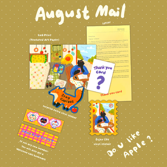 SWEET Monthly Mail Club (Sep opens)