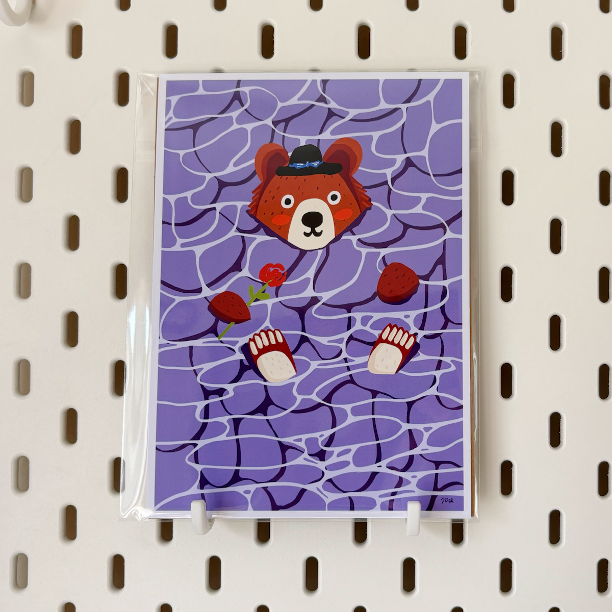 Bear Relax 5x7 Print