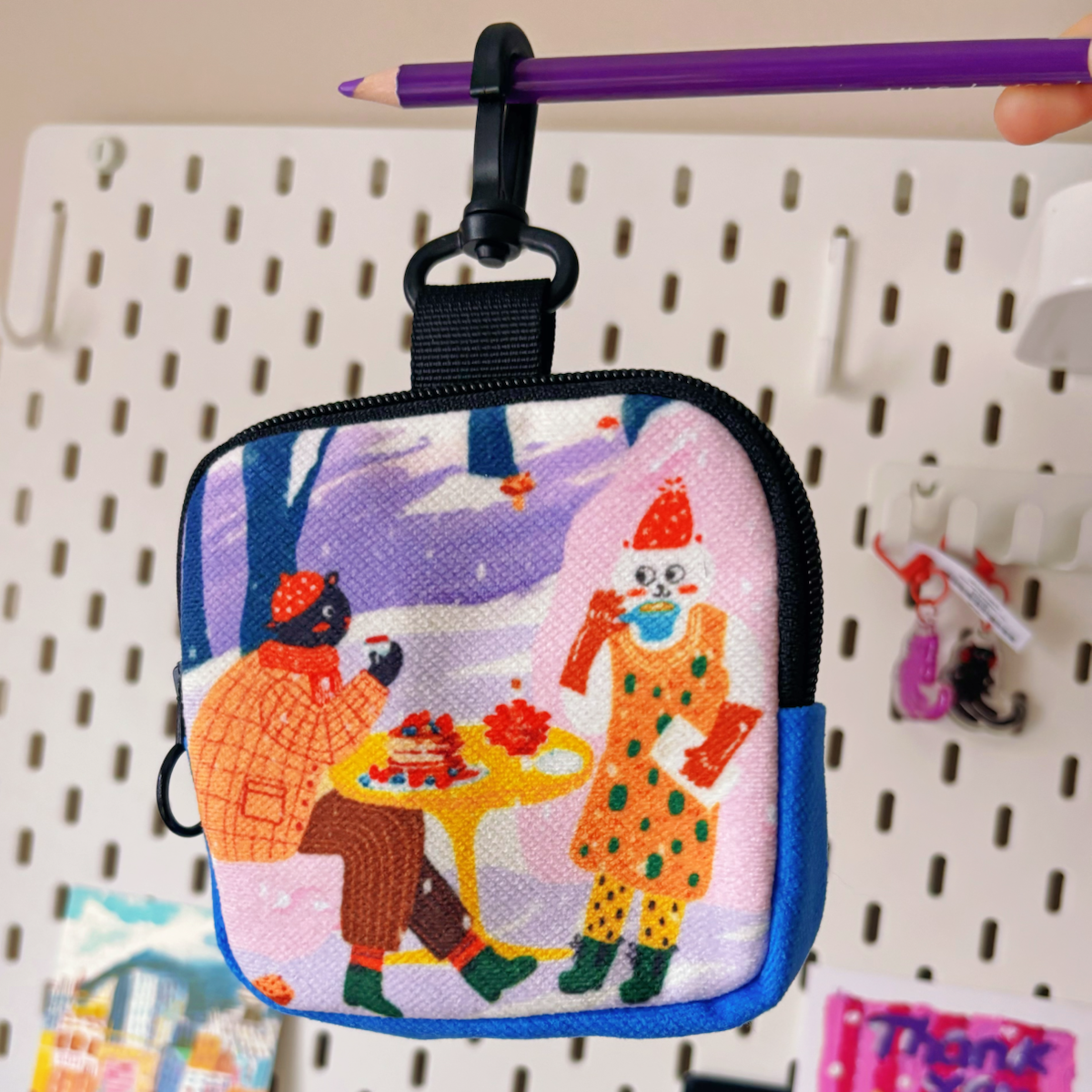 Coffee Shop Mini Pouch