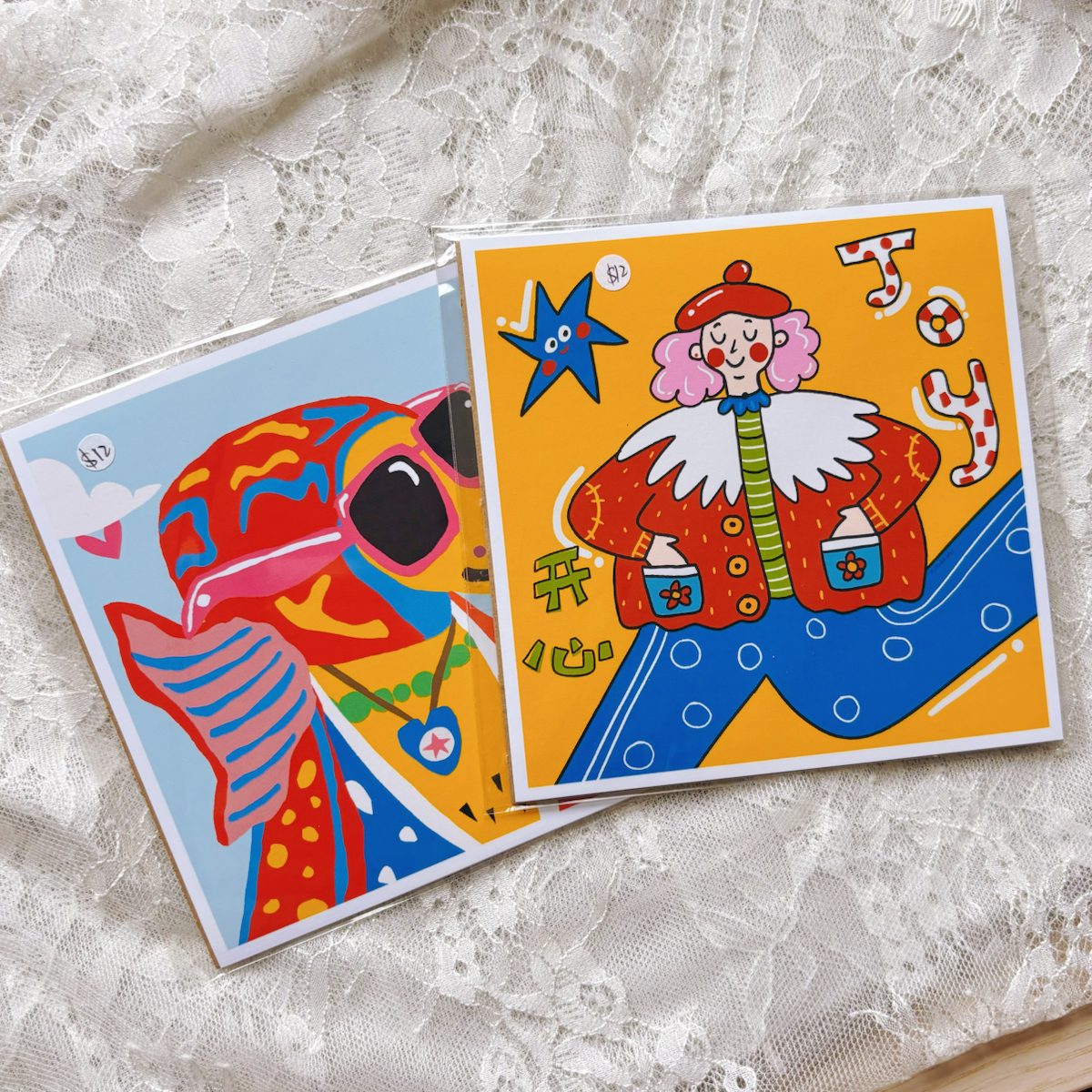 Joy Day 5x5 Print