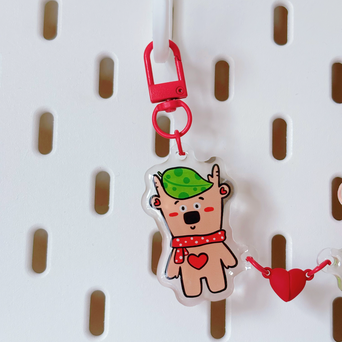 Bear & Deer Keychain