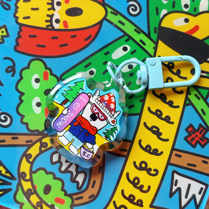 White Bear Canada Keychain