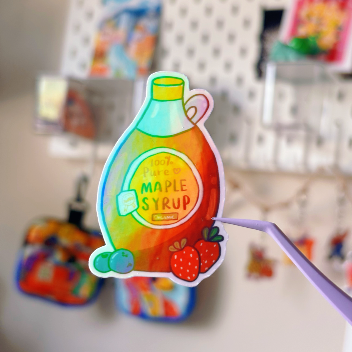 Maple Syrup Sticker - April Mail Club