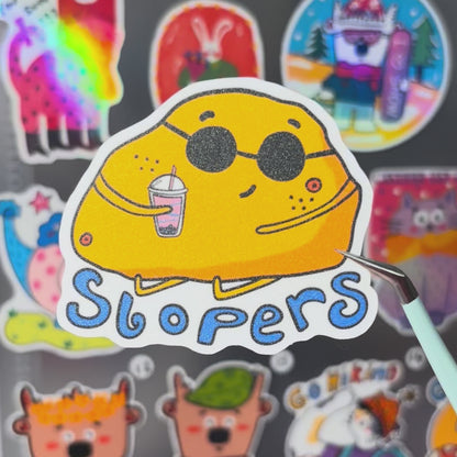 Slopers - Rock climbing Stickers