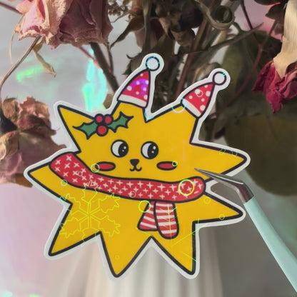 Christmas Star sticker