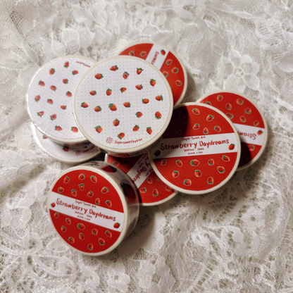 Strawberry Washi Tape - 15mm x 10m