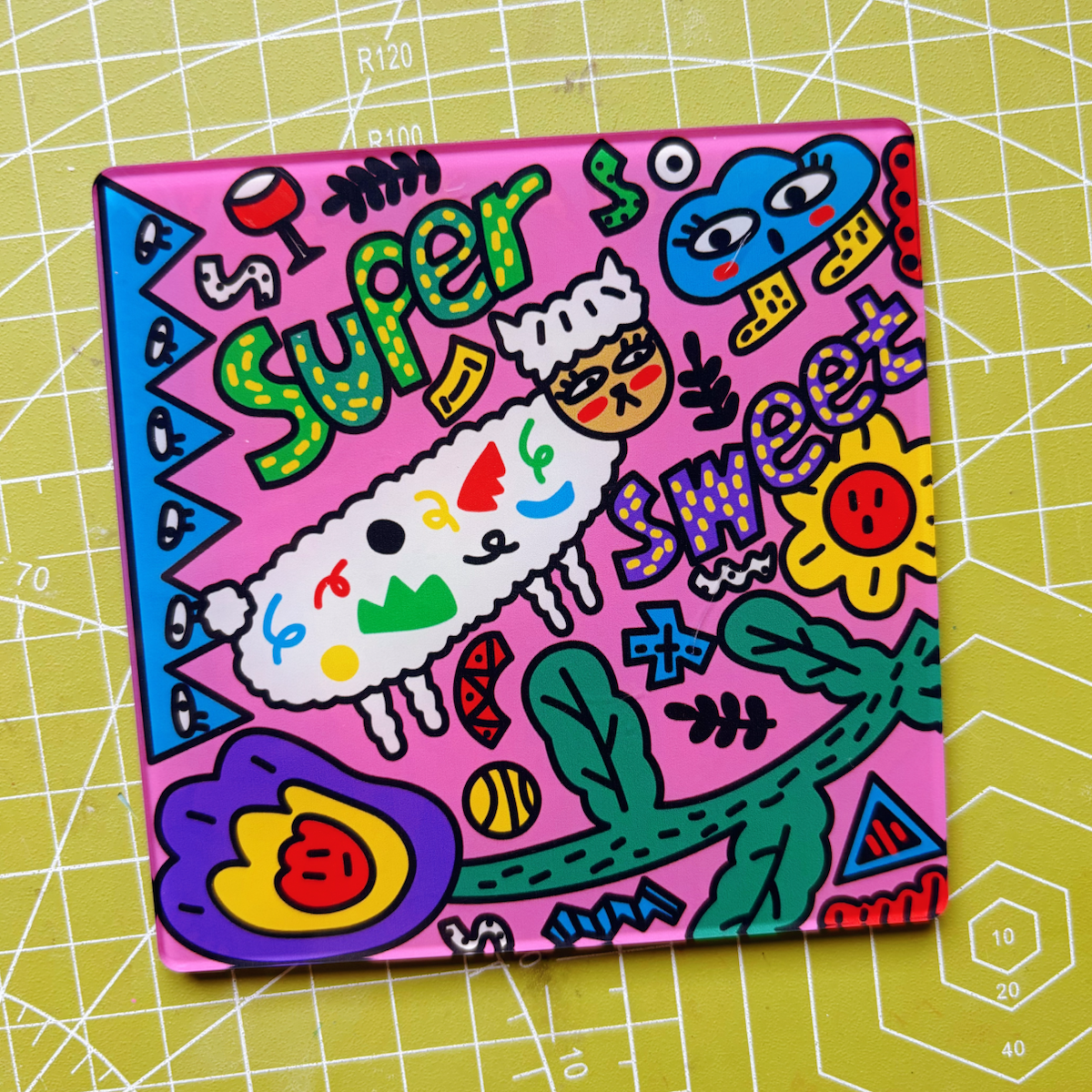 Supersweet Dream Acrylic Coaster - Picnic
