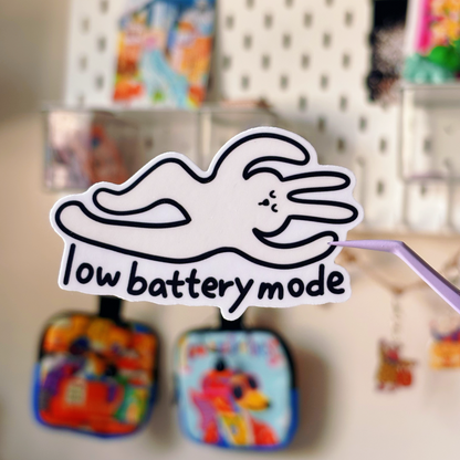 Tired Rabbit - Low Battery Mode