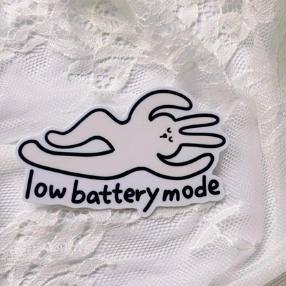 Tired Rabbit - Low Battery Mode