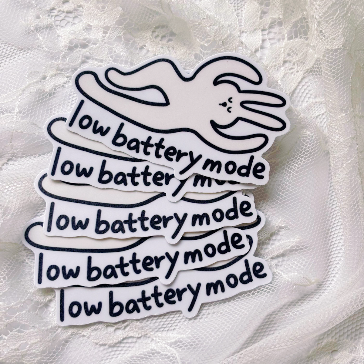 Tired Rabbit - Low Battery Mode
