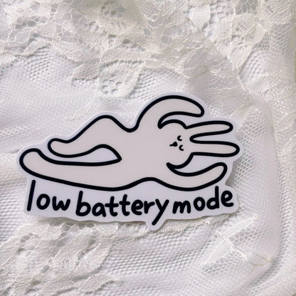 Tired Rabbit - Low Battery Mode