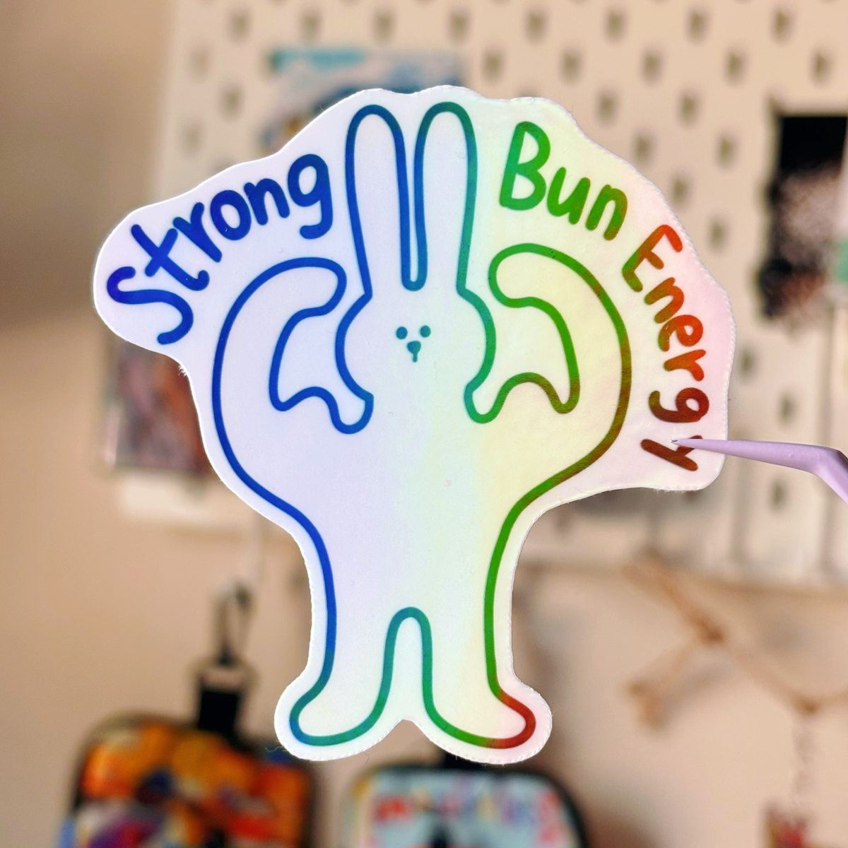 Tired Rabbit - Strong Bun Energy
