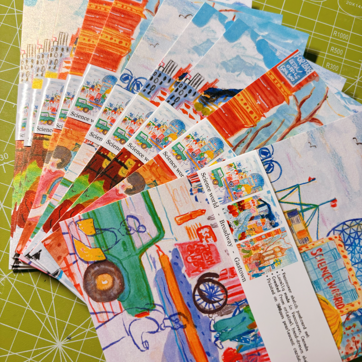 Vancouver Postcard Set